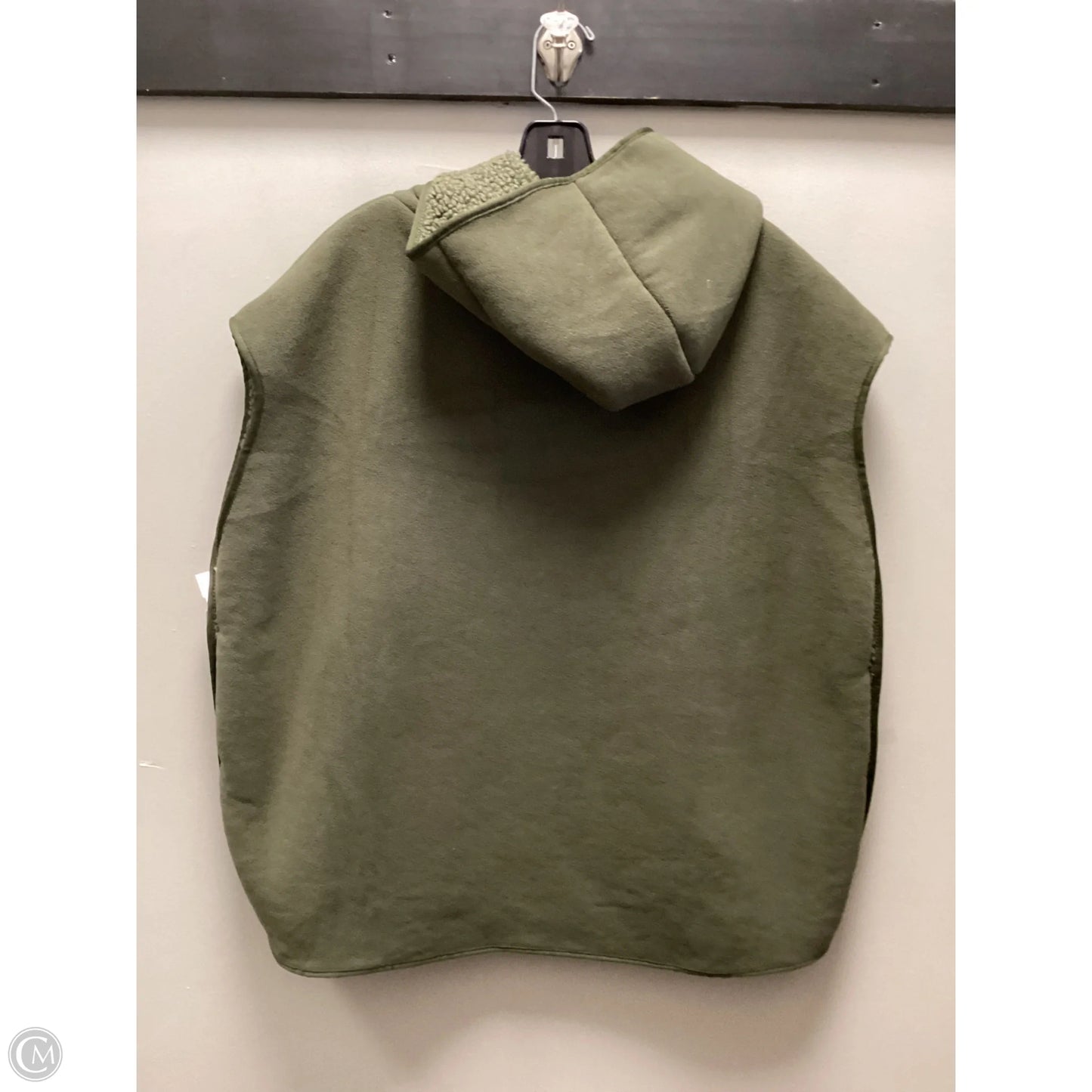 Jacket Faux Fur & Sherpa By Coco And Carmen In Green, Size: L