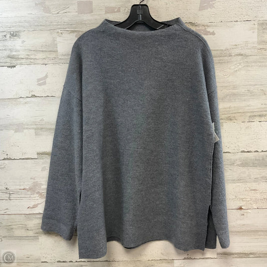 Sweater By Eileen Fisher In Grey, Size: Xs