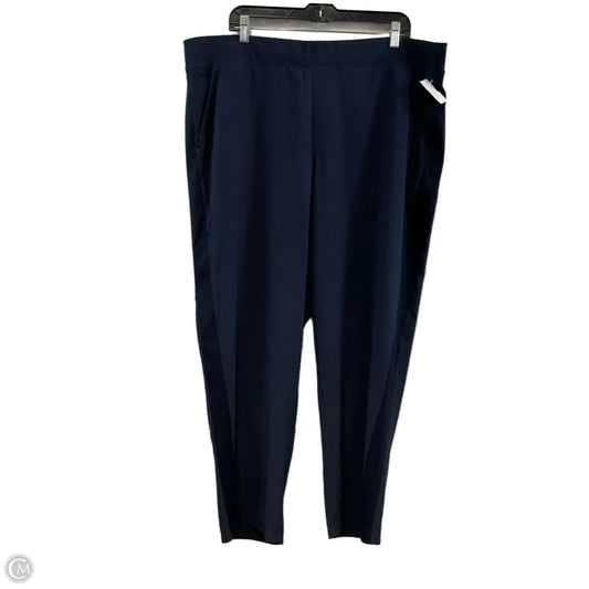 Athletic Pants By Athleta In Navy, Size: 20