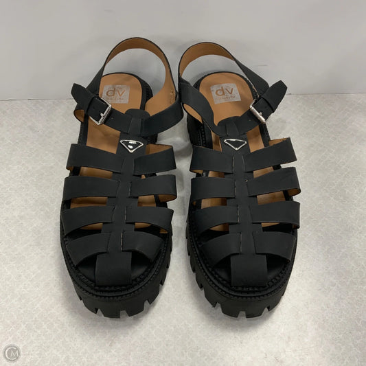 Sandals Flats By Dolce Vita In Black, Size: 10