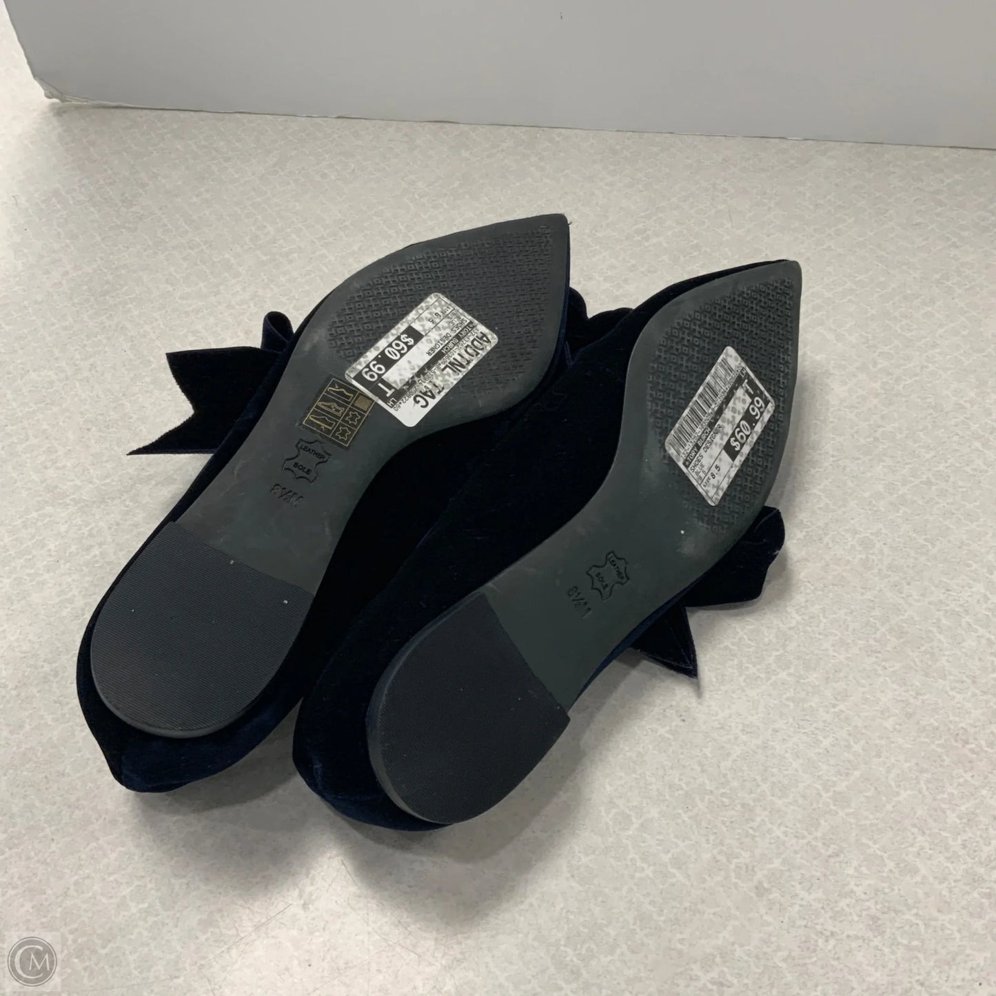 Shoes Designer By Tory Burch In Blue, Size: 8.5