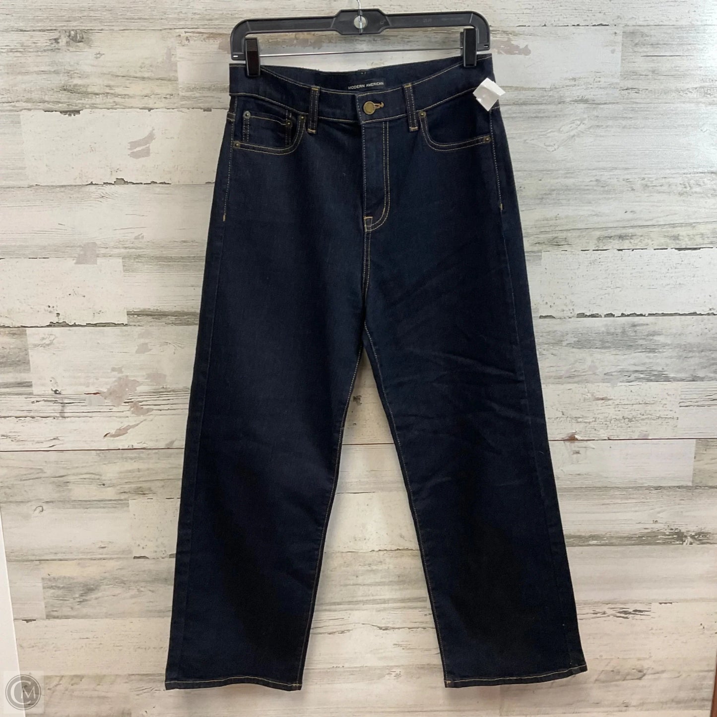 Jeans Straight By Modern American In Blue Denim, Size: 2