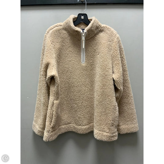 Top Long Sleeve By Nautica In Tan, Size: L