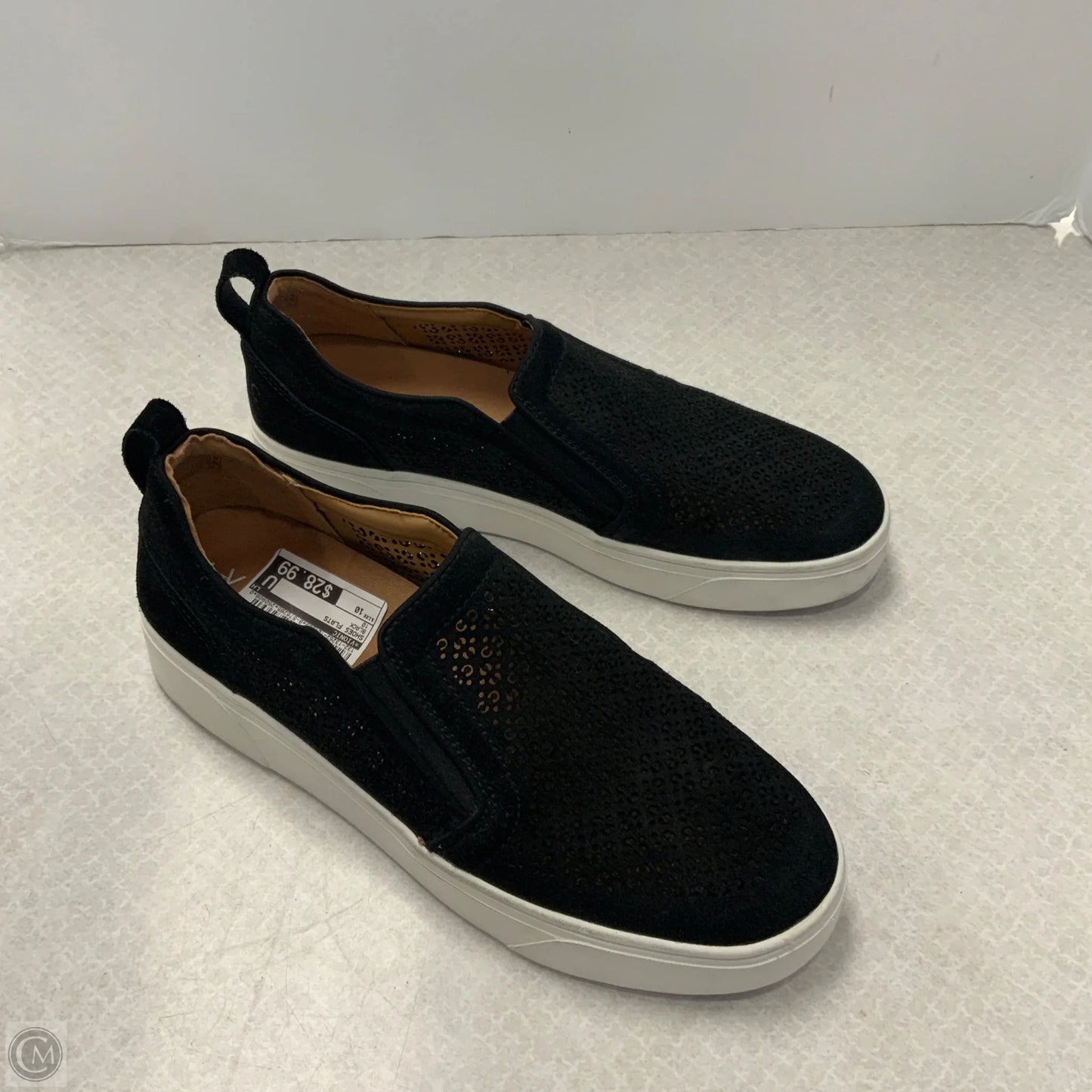 Shoes Flats By Vionic In Black, Size: 10