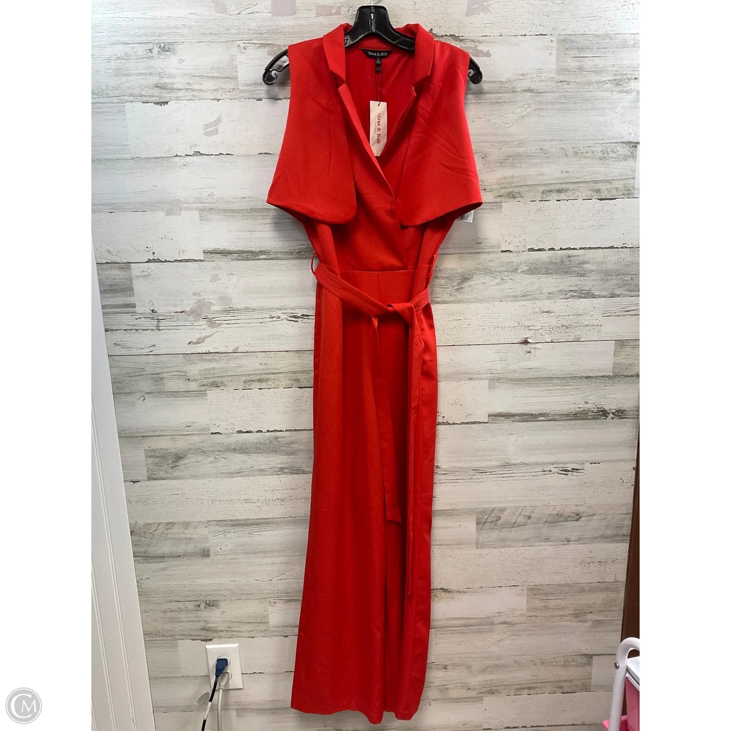 Jumpsuit By Strut & Bolt In Red, Size: M