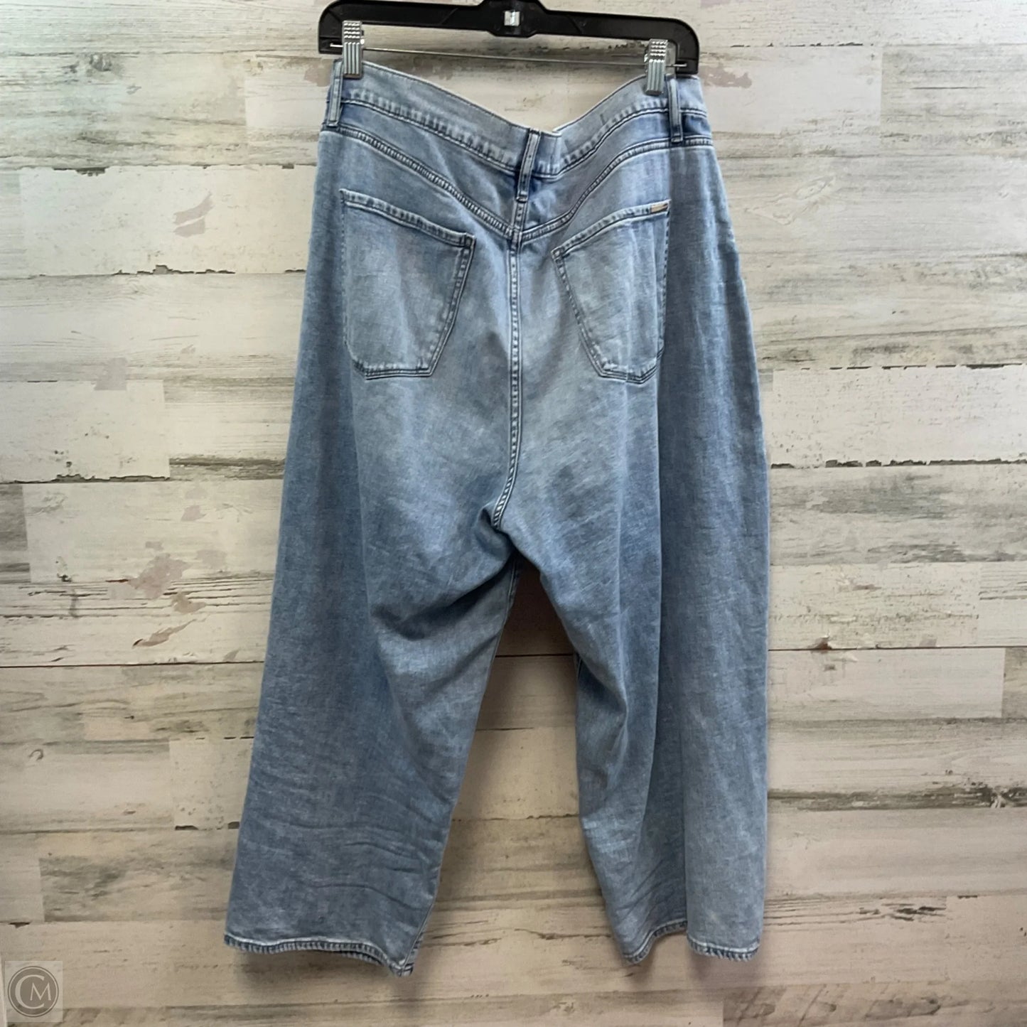Jeans Wide Leg By White House Black Market In Blue Denim, Size: 12