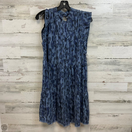 Dress Casual Short By Anthropologie In Blue, Size: M