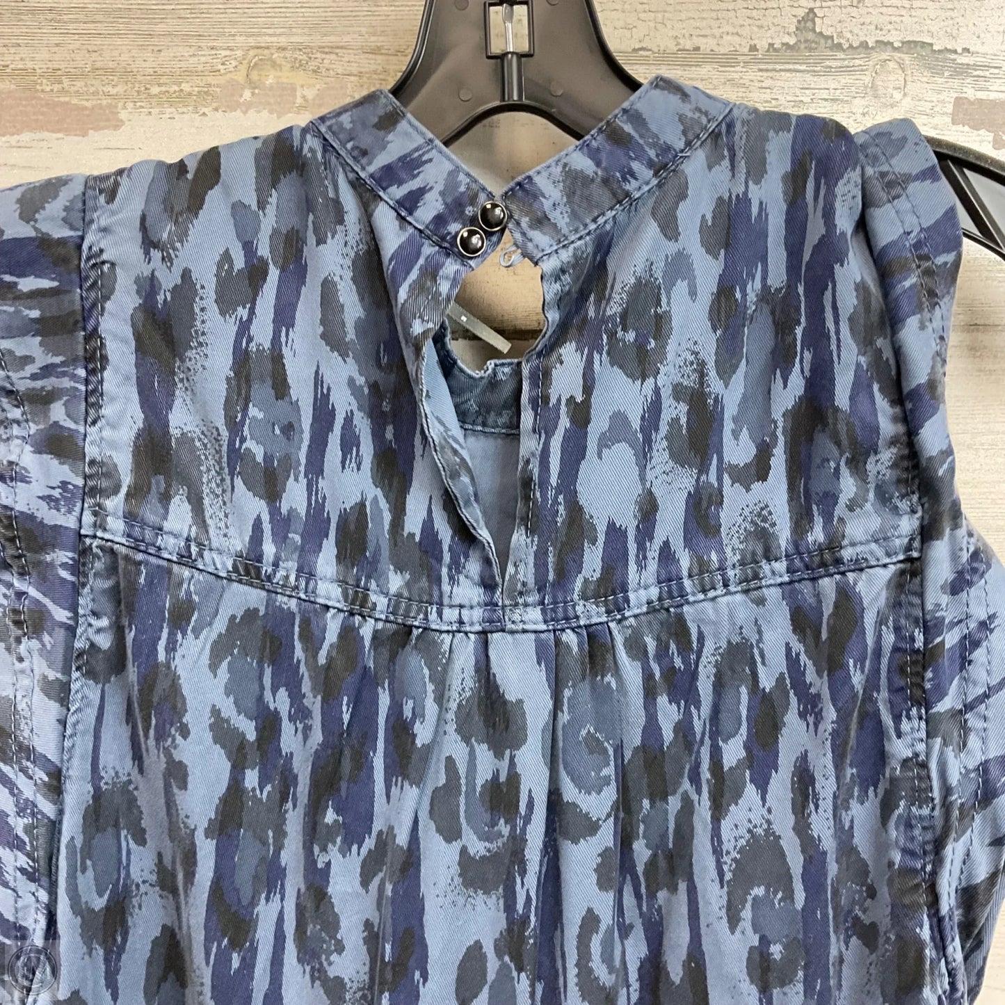 Dress Casual Short By Anthropologie In Blue, Size: M