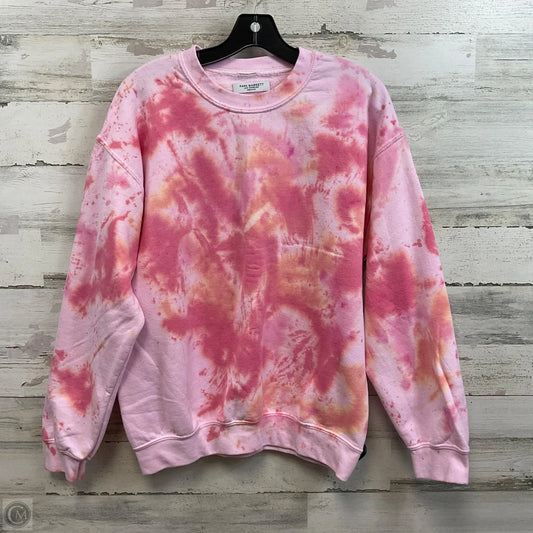Sweatshirt Crewneck By Cma In Pink, Size: M