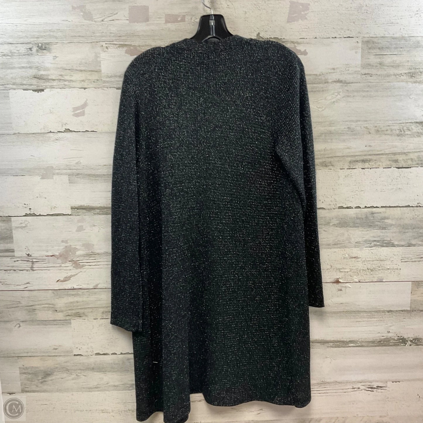 Sweater Cardigan By Eileen Fisher In Black, Size: M
