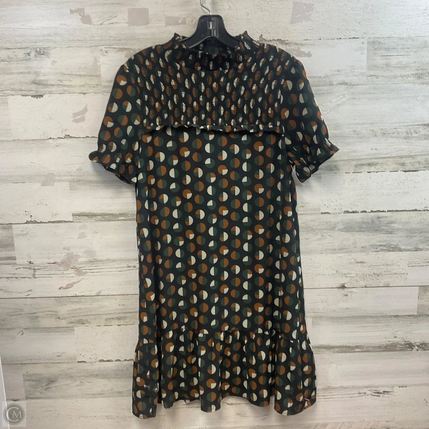 Dress Casual Short By Thml In Black & Brown, Size: M