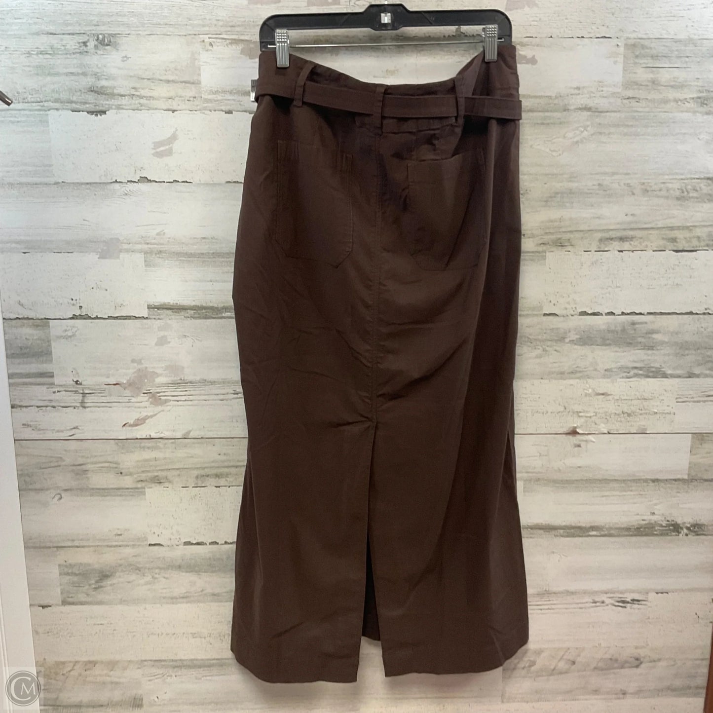 Skirt Maxi By Maeve In Brown, Size: 1x