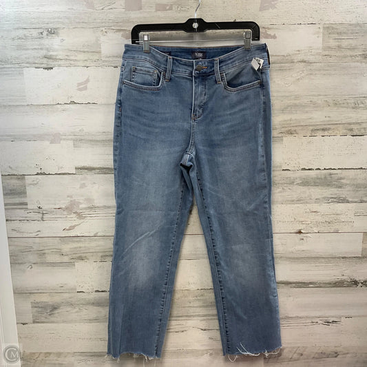 Jeans Straight By Not Your Daughters Jeans In Blue Denim, Size: 10