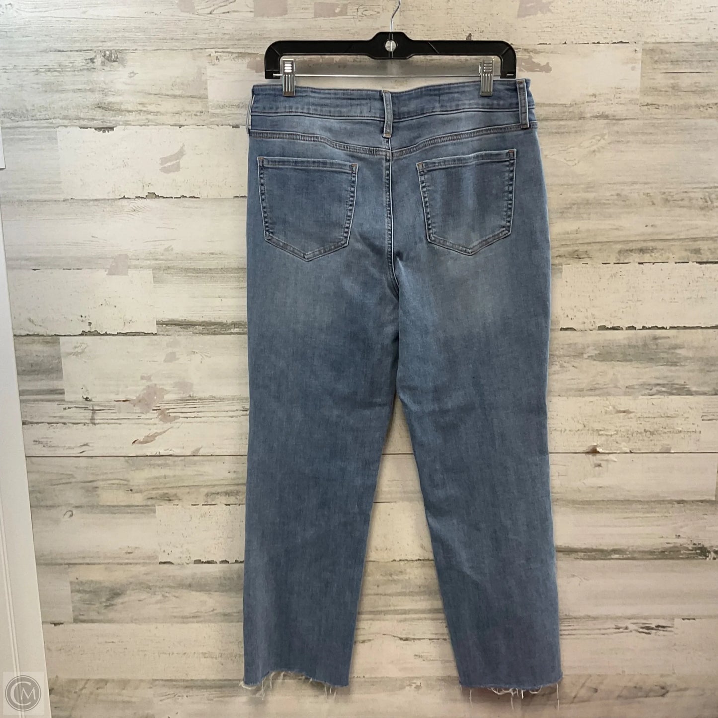 Jeans Straight By Not Your Daughters Jeans In Blue Denim, Size: 10