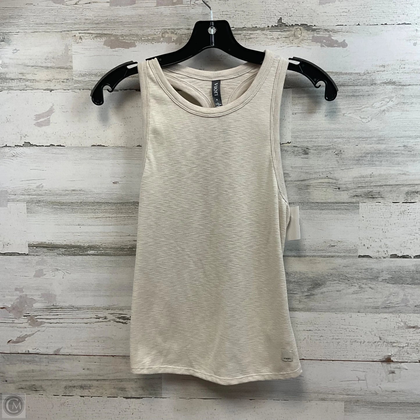 Athletic Tank Top By Vuori In Beige, Size: S