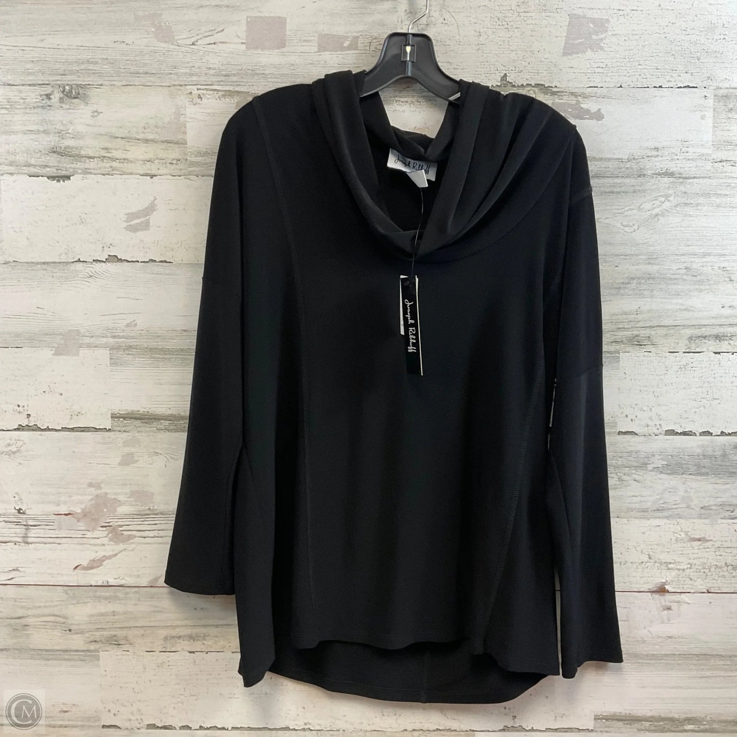 Top Long Sleeve By Joseph Ribkoff In Black, Size: S