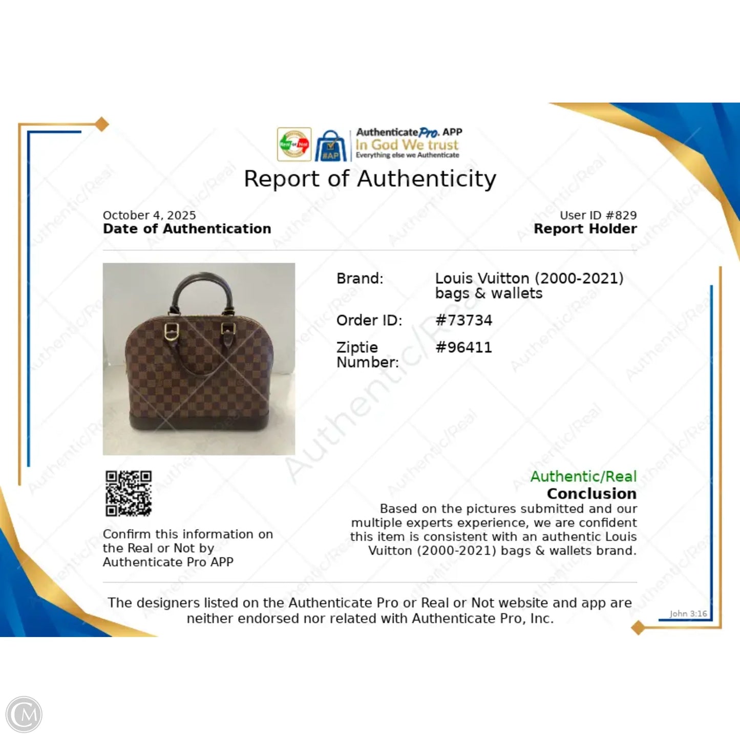Handbag Luxury Designer By Louis Vuitton, Size: Medium