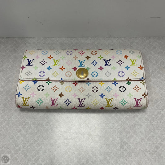 Wallet Luxury Designer By Louis Vuitton, Size: Medium