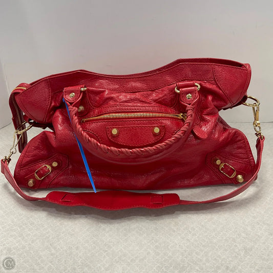 Handbag Luxury Designer By Balenciaga, Size: Large