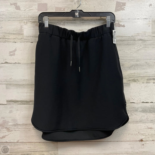 Athletic Skirt By Lululemon In Black, Size: M