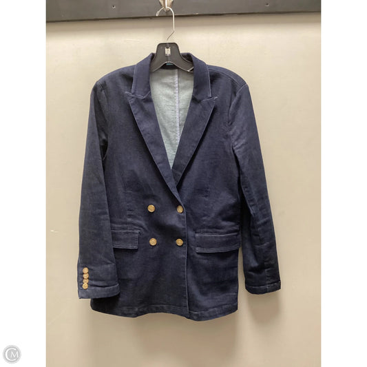 Blazer By J Mclaughlin In Blue Denim, Size: M