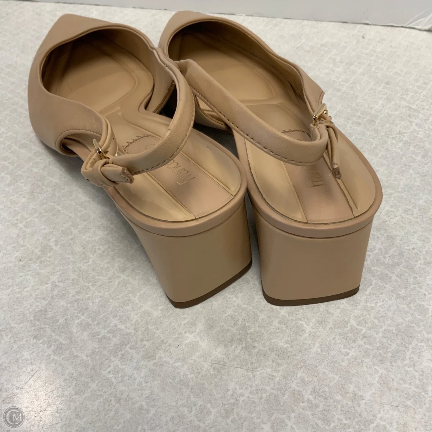 Shoes Heels Block By Franco Sarto In Beige, Size: 9
