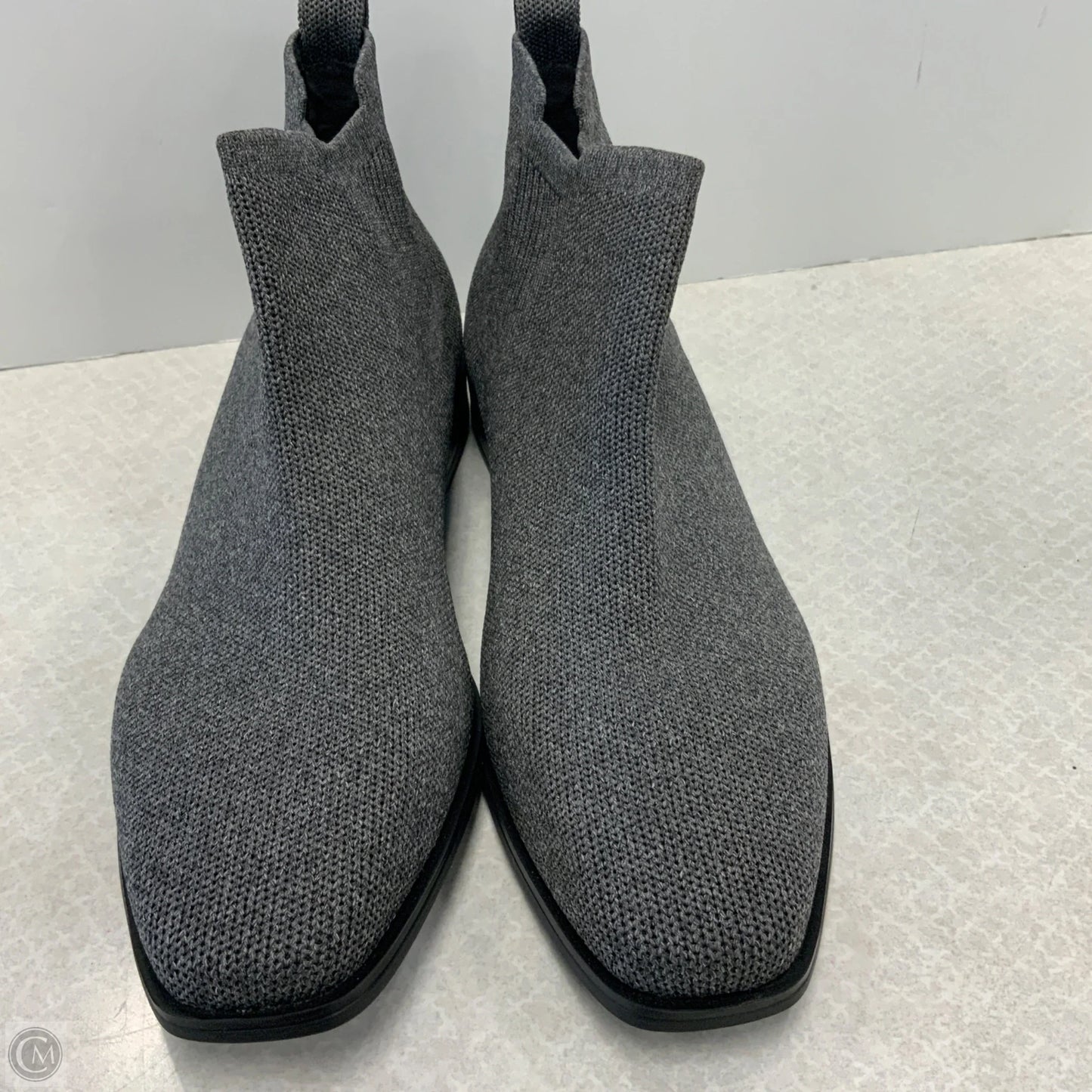 Boots Ankle Flats By Vivaia In Grey, Size: 10