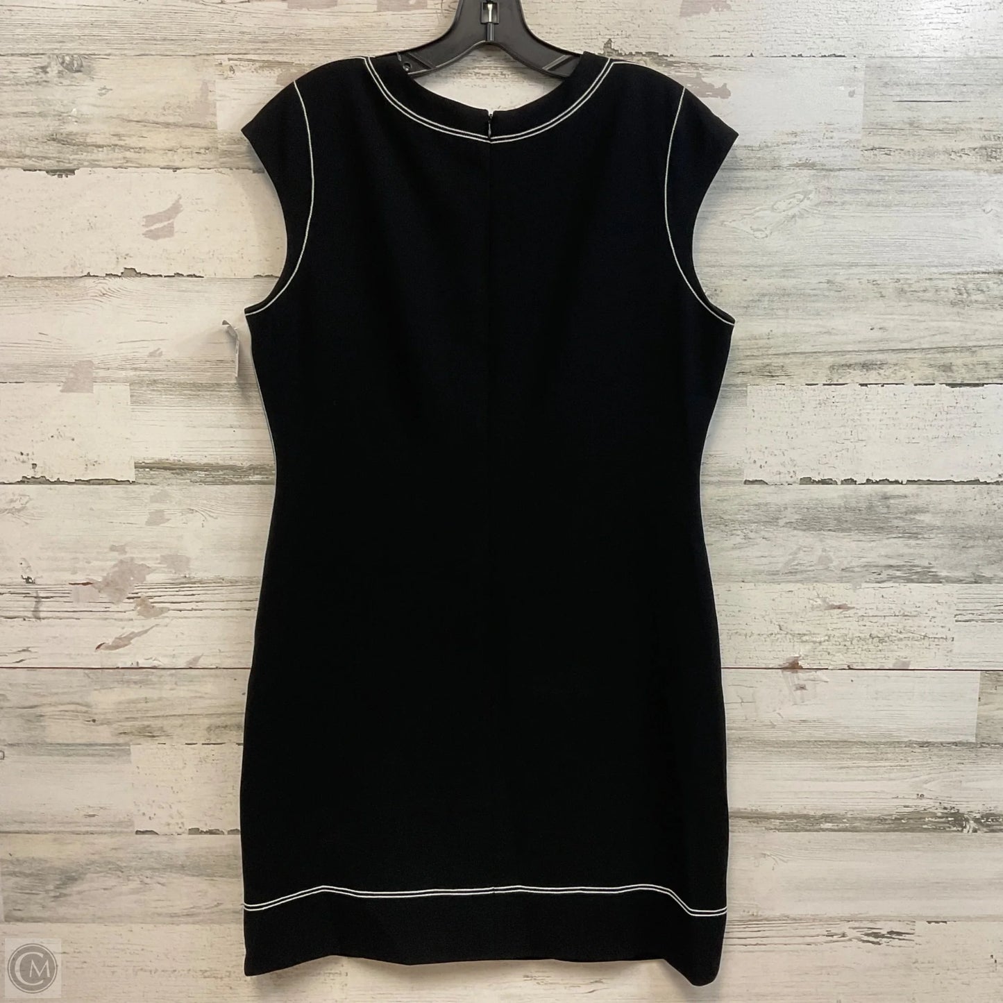 Dress Work By Theory In Black & White, Size: L