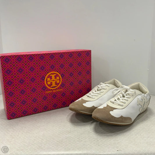 Shoes Designer By Tory Burch In White, Size: 8.5