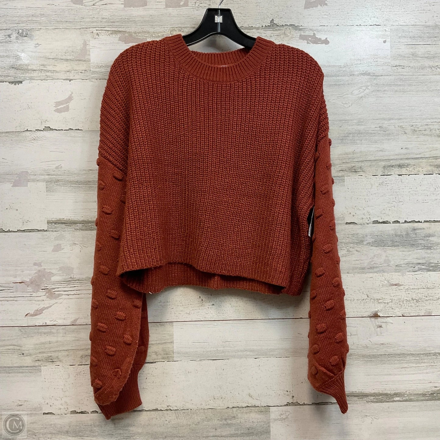 Sweater By Favlux In Brown, Size: L