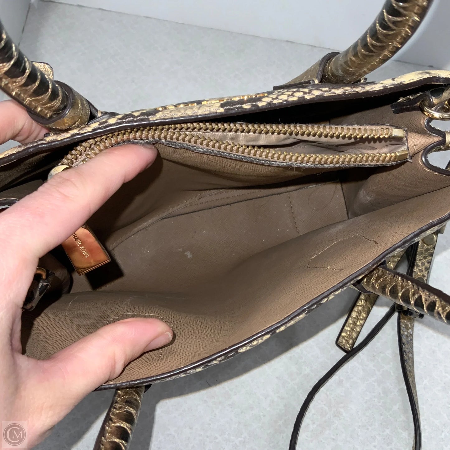 Handbag Designer By Michael Kors, Size: Small