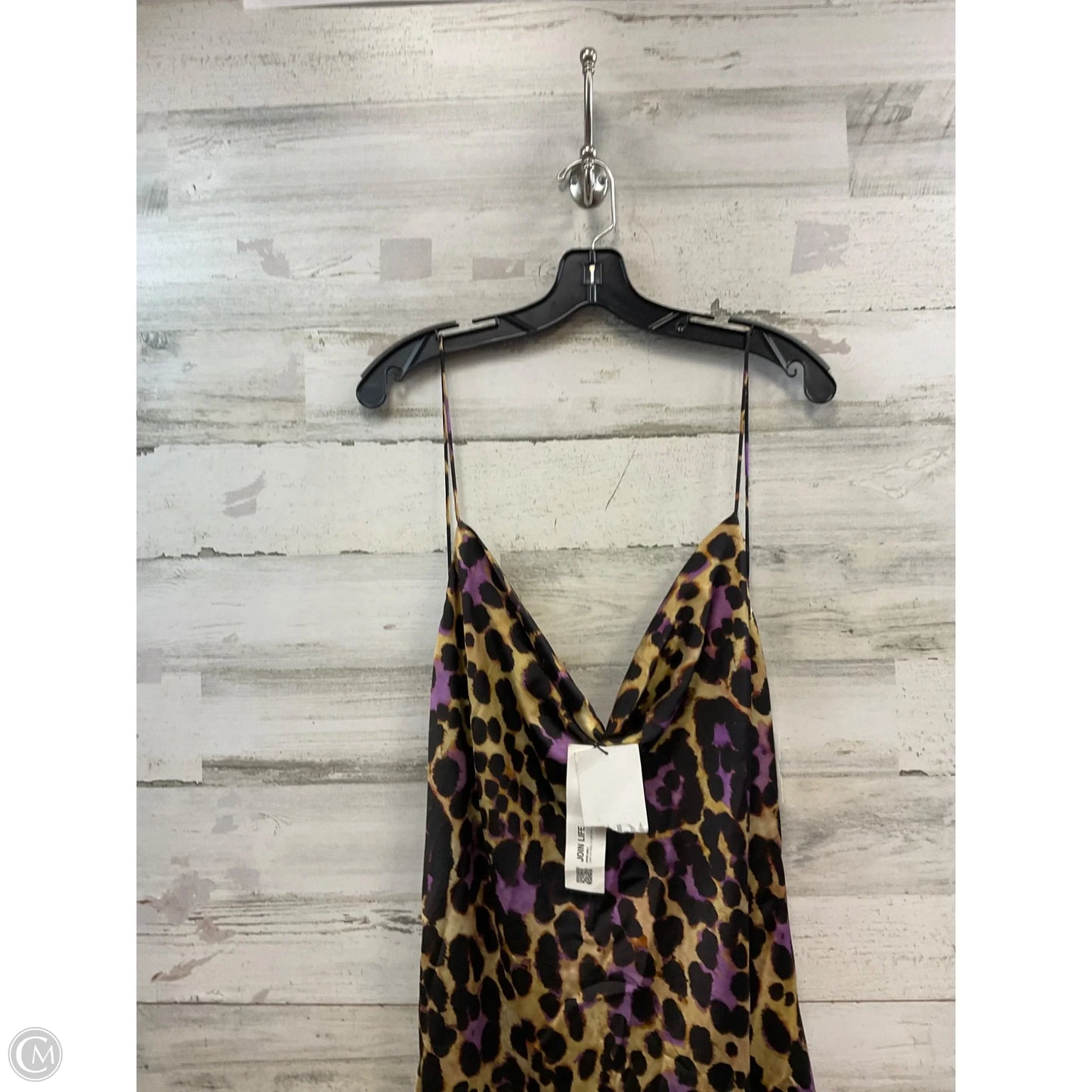 Dress Casual Maxi By Zara In Animal Print, Size: Xxl