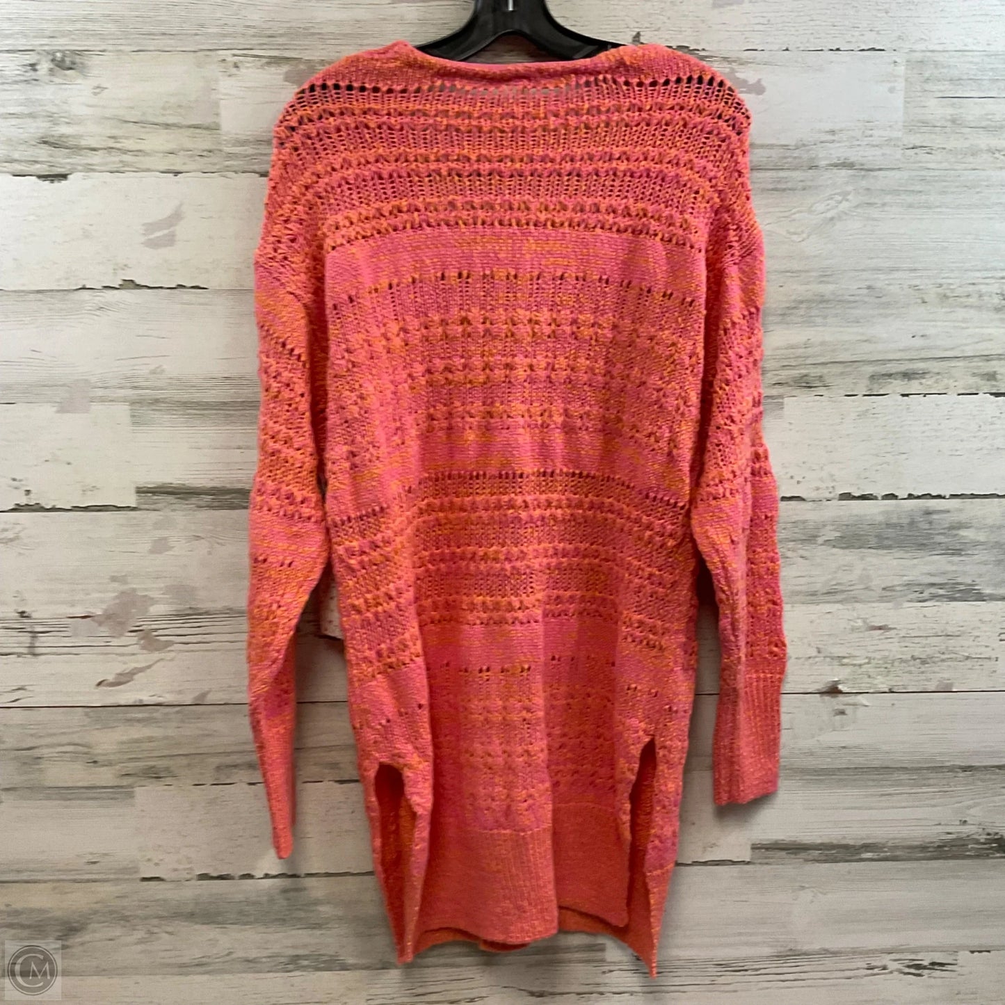 Sweater By Free People In Orange & Pink, Size: M