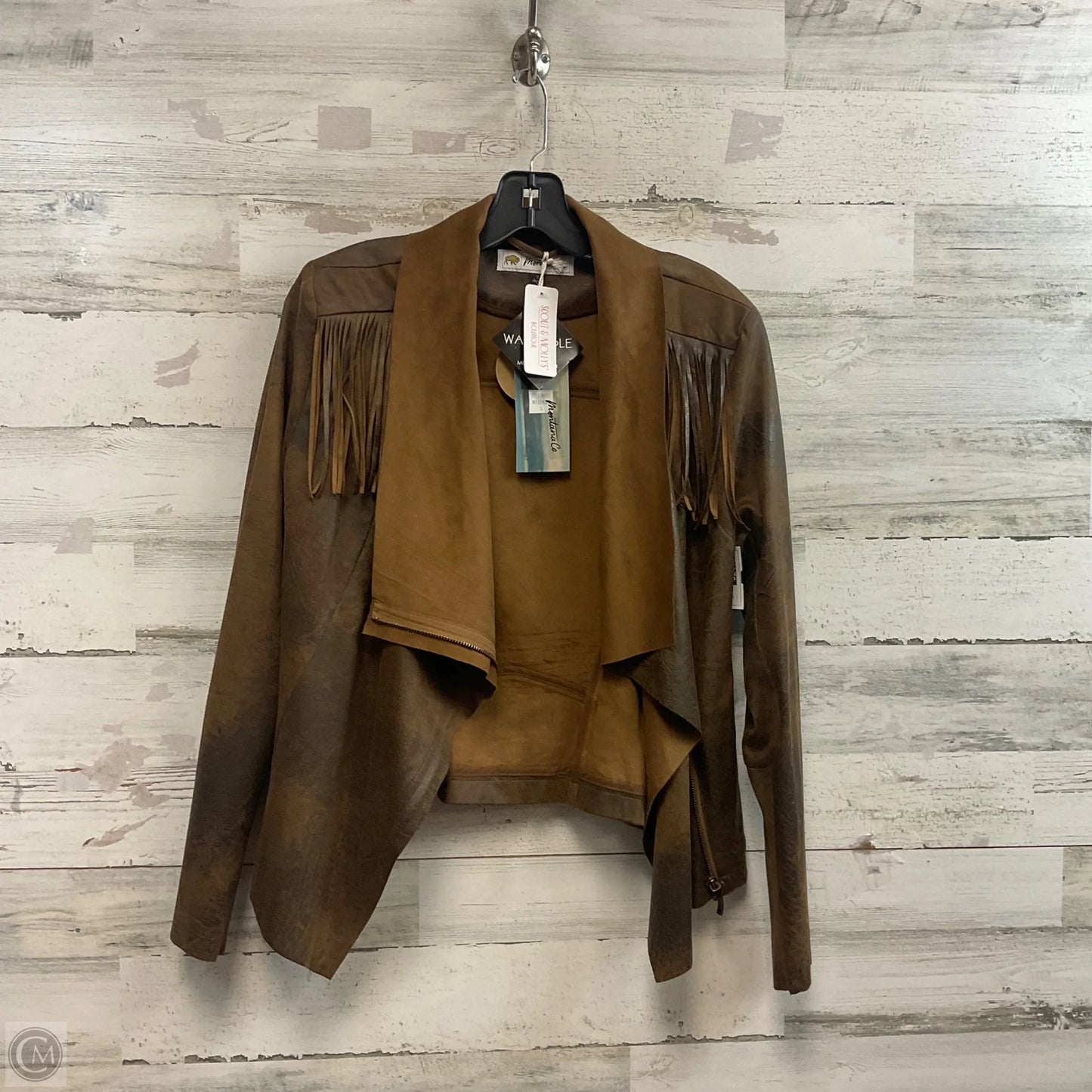 Jacket Other By Montana Co In Brown, Size: S