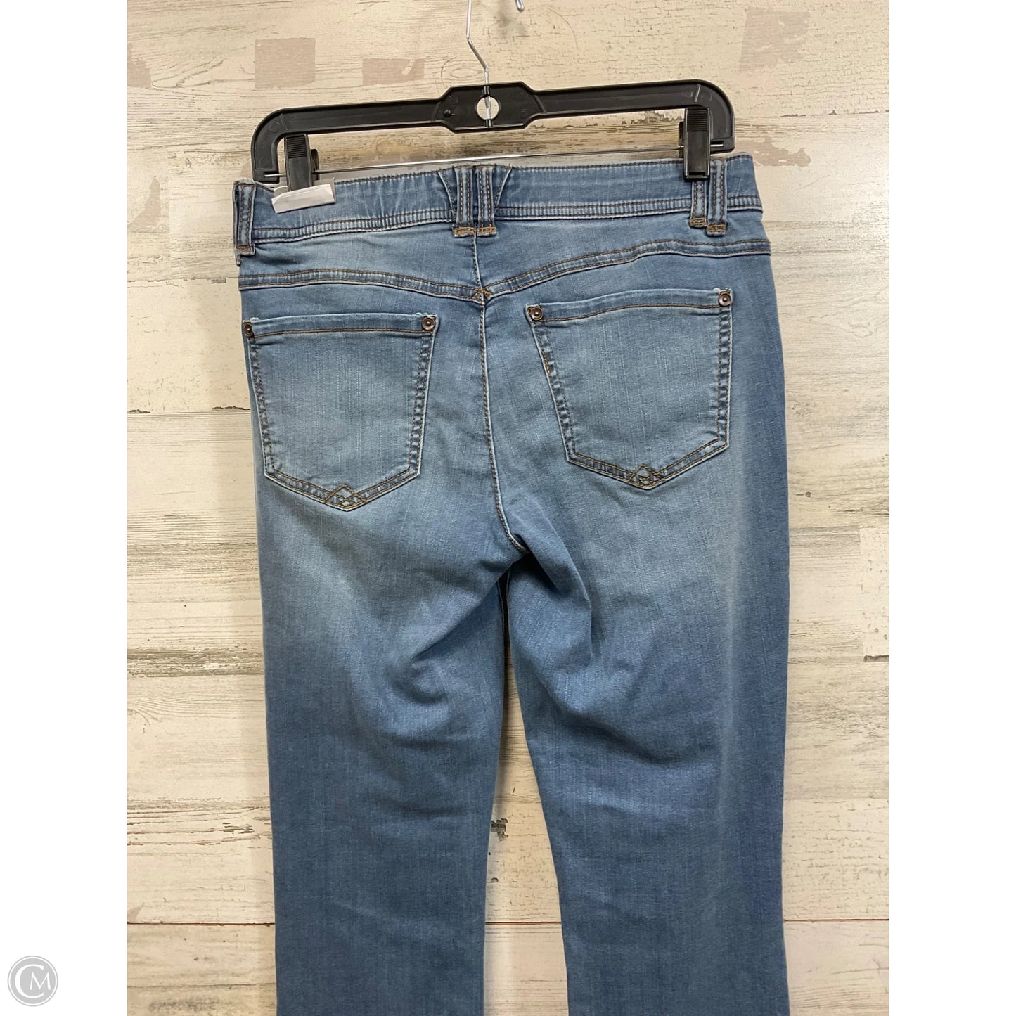 Jeans Boot Cut By Wit & Wisdom In Blue Denim, Size: 4p