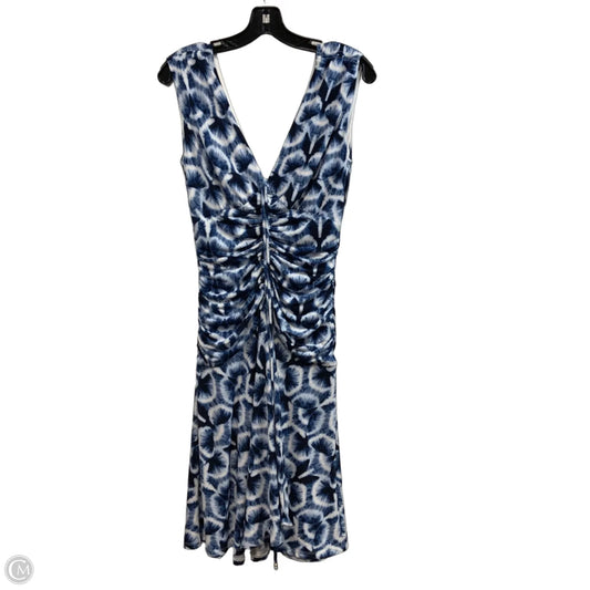 Dress Casual Short By White House Black Market In Blue & White, Size: Xs