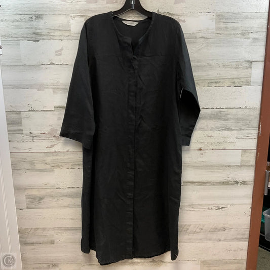 Dress Casual Maxi By ELIZABETH SUZANN In Black, Size: M