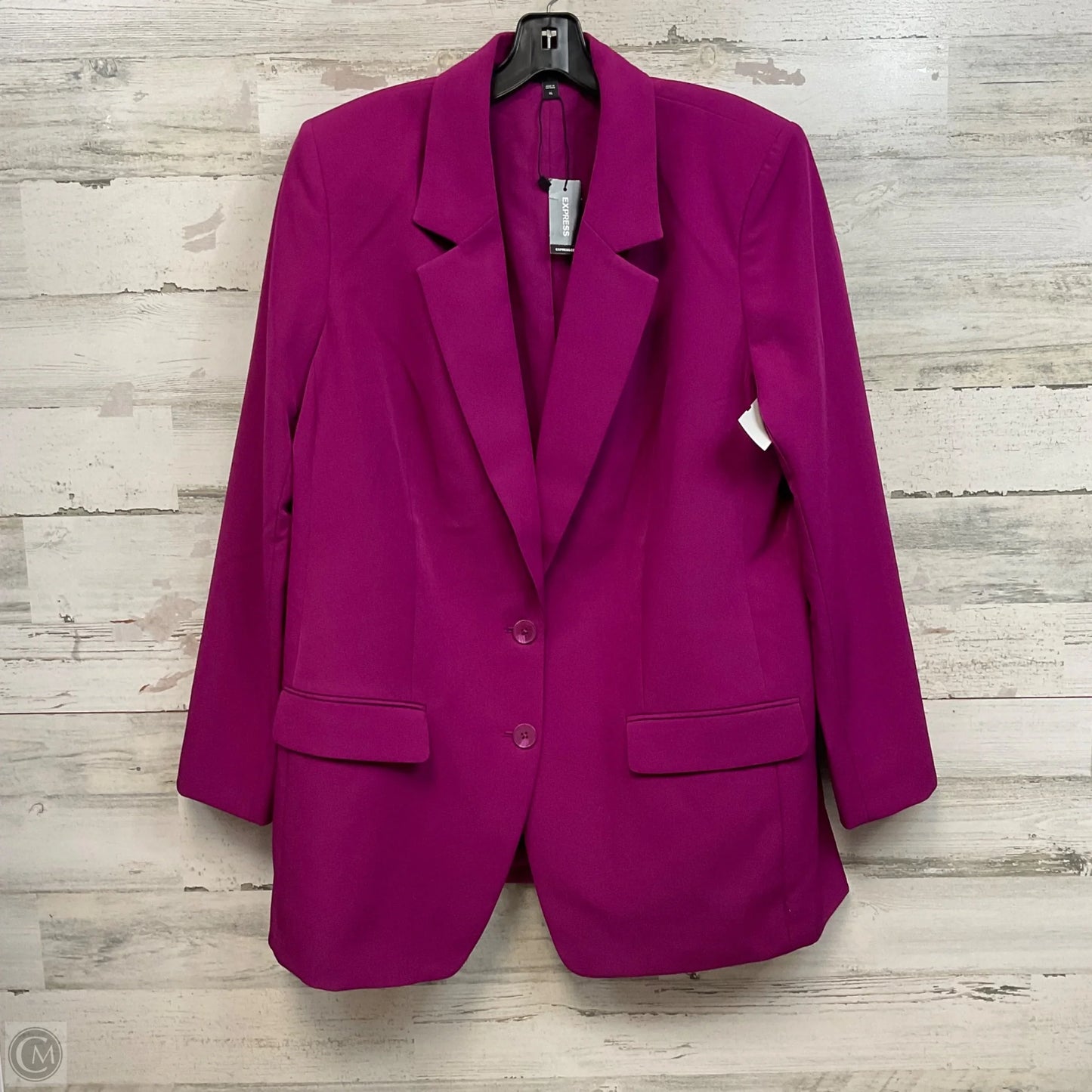 Blazer By Express In Pink, Size: Xl