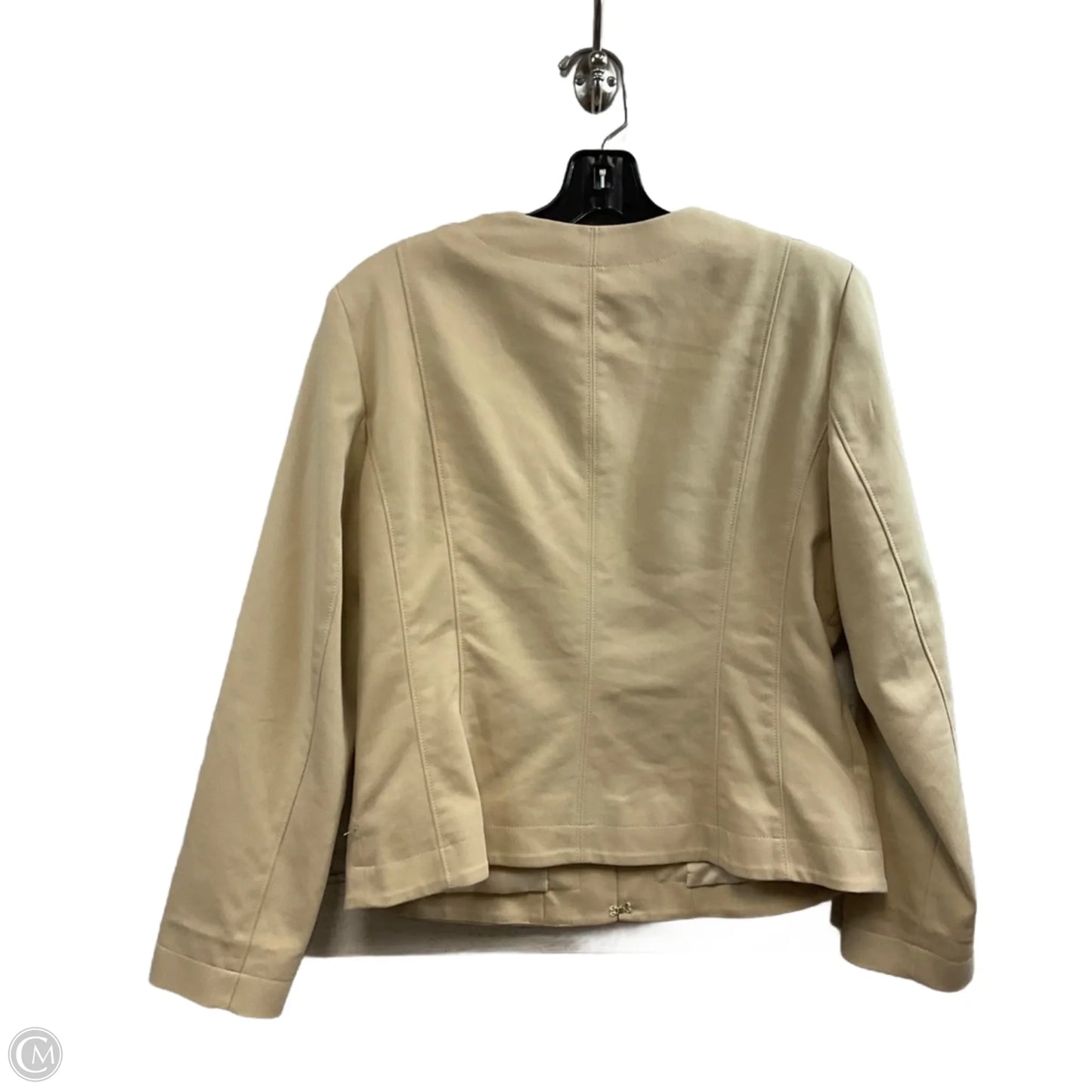 Jacket Other By White House Black Market In Tan, Size: L