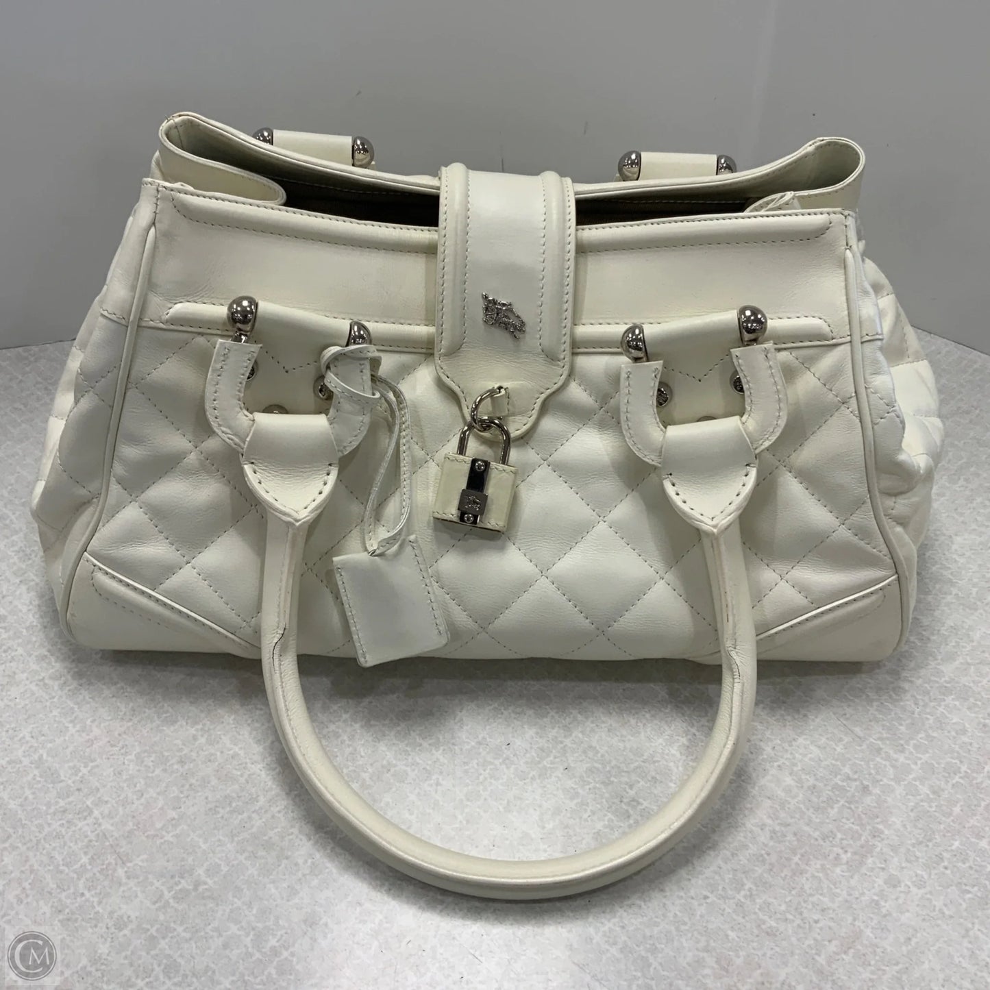 Handbag Luxury Designer By Burberry, Size: Large