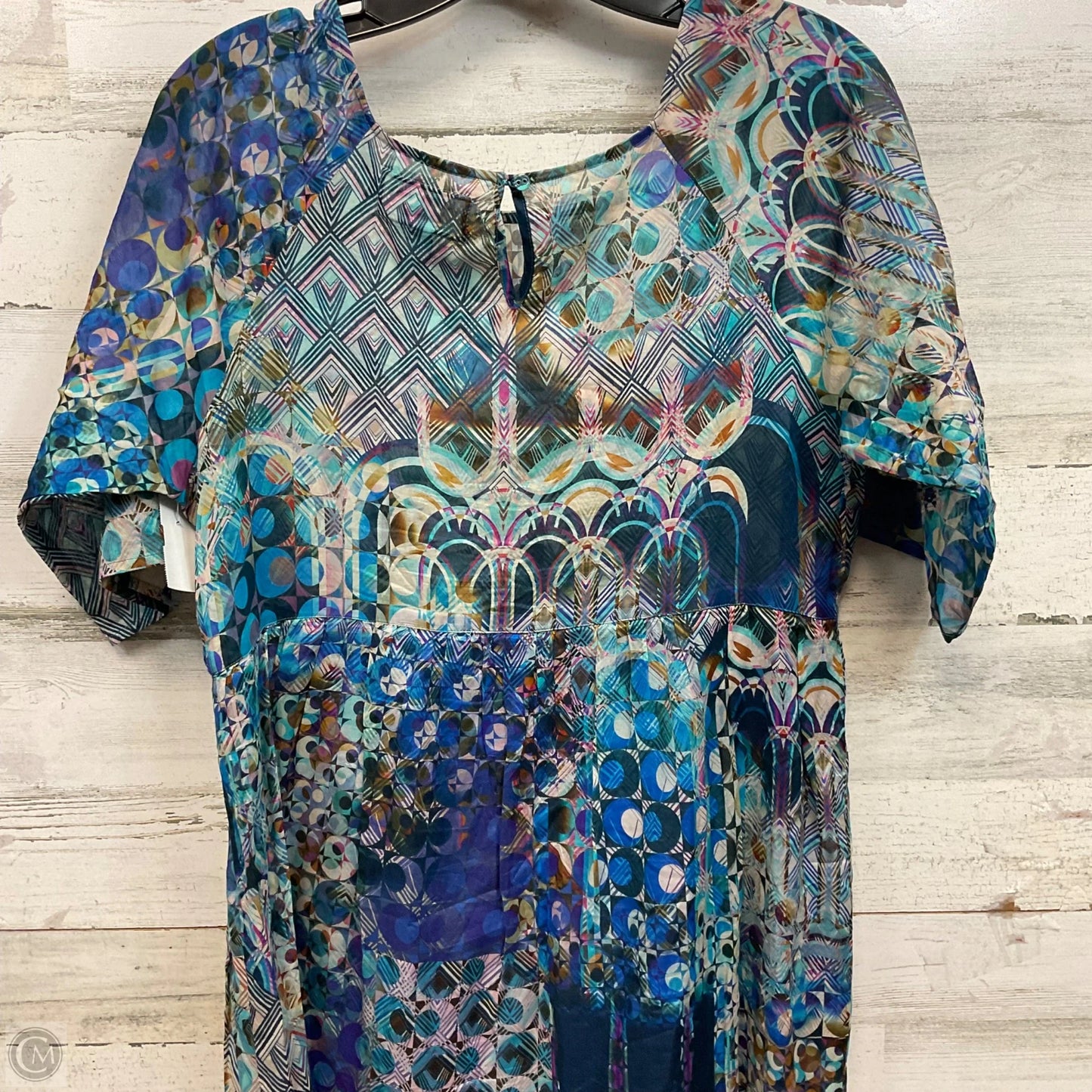 Dress Casual Short By Johnny Was In Blue, Size: Xs