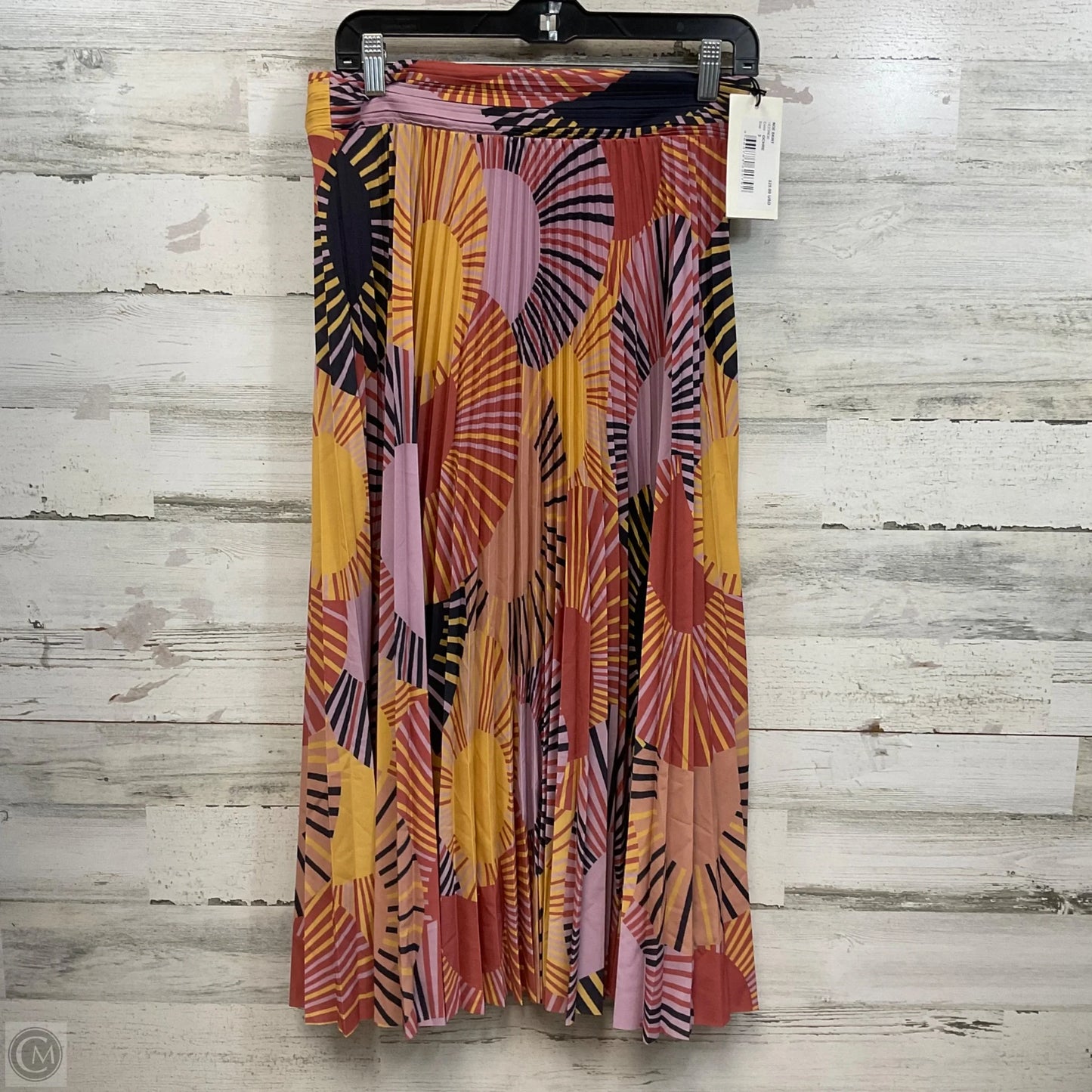 Skirt Maxi By BA&SH In Blue & Yellow, Size: L