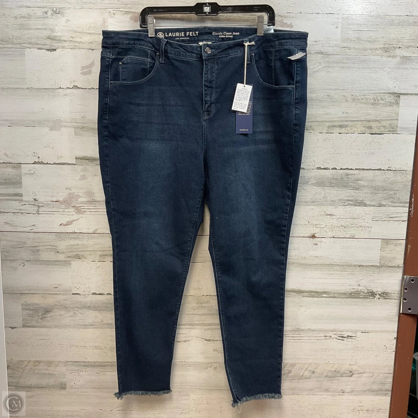 Jeans Skinny By Laurie Felt In Blue Denim, Size: 24