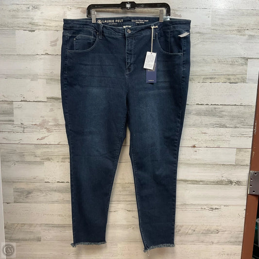 Jeans Skinny By Laurie Felt In Blue Denim, Size: 24