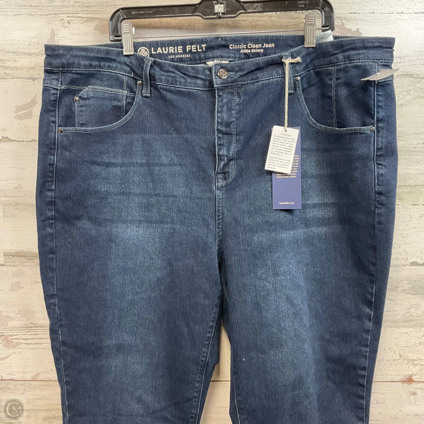 Jeans Skinny By Laurie Felt In Blue Denim, Size: 24