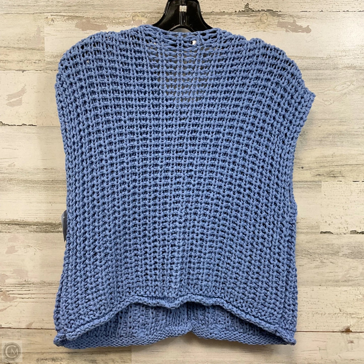 Sweater Cardigan By Zara In Blue, Size: M