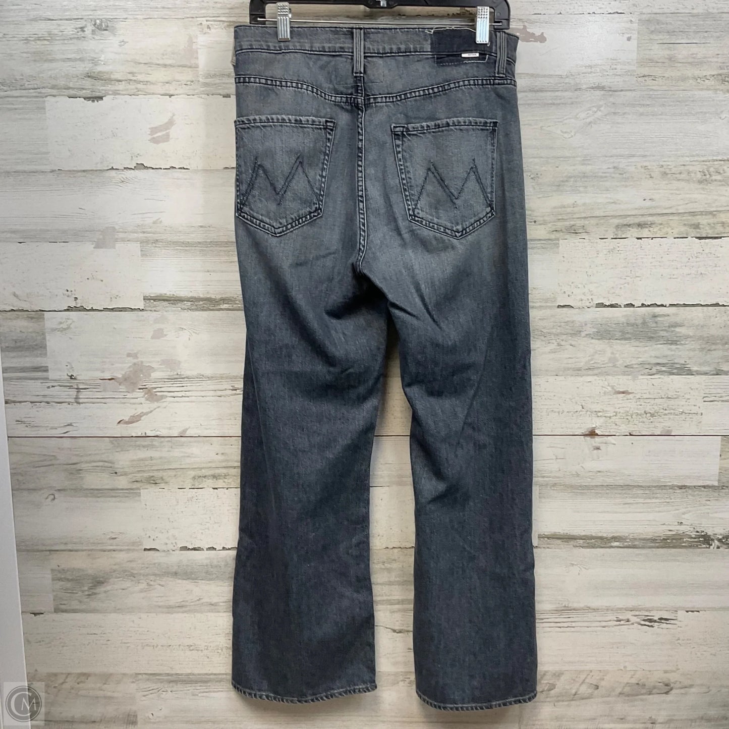 Jeans Wide Leg By Mother In Blue Denim, Size: 6