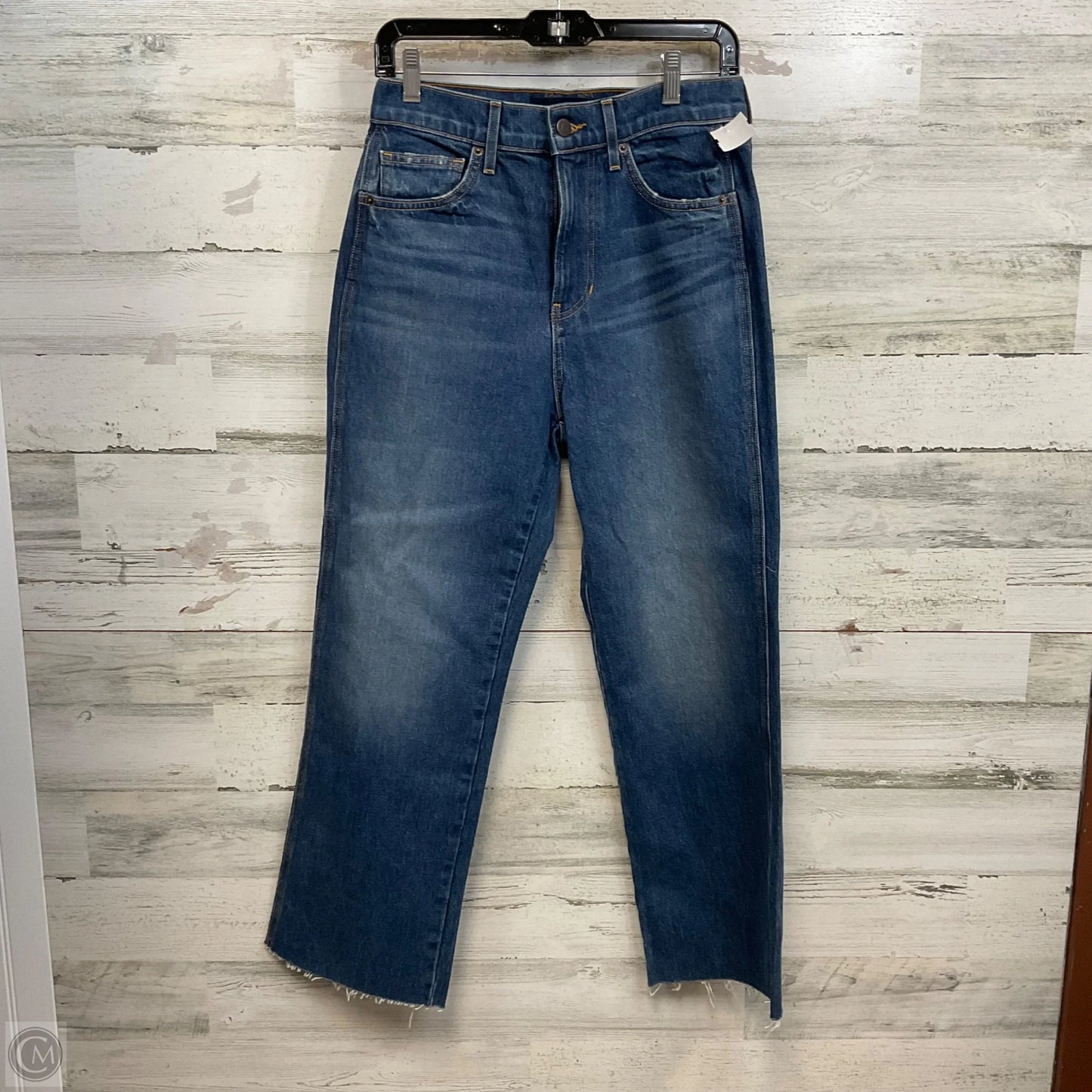 Jeans Straight By Veronica Beard In Blue Denim, Size: 6