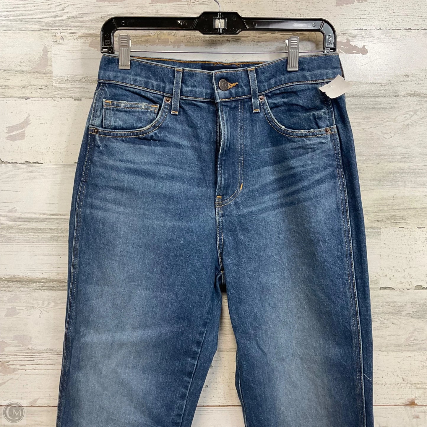 Jeans Straight By Veronica Beard In Blue Denim, Size: 6
