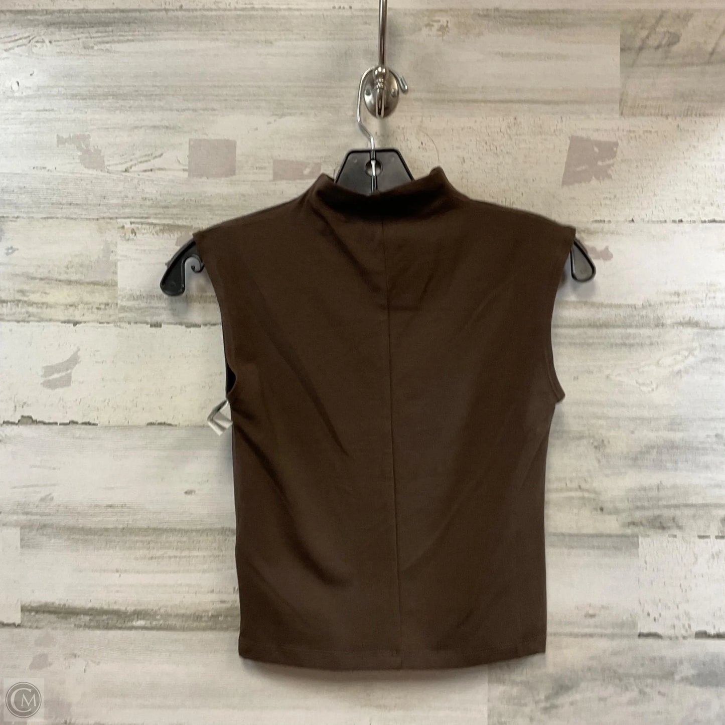 Top Sleeveless Basic By Madewell In Brown, Size: Xs